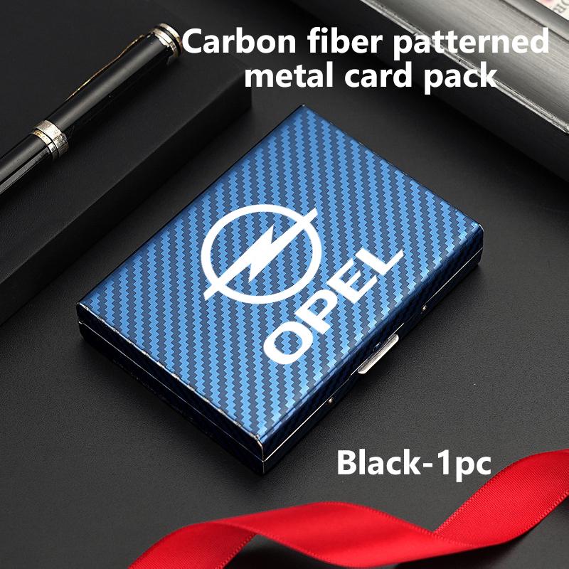 For Opel Multi-functional Car Styling Credit Card Clip Protector Cover Cards Case Storage Bag Corsa Mokka Astra Cascada Adam