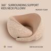 New Arrival Travel Kids Neck Pillow Memory Foam Velcro Strap Compression Fashionable Design Hot Selling