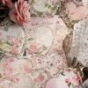 Retro Floral Bloom Lace: Watercolor Journal Collage Paper