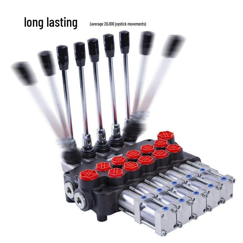 Manual Reversing Hydraulic Multi-Way Valve P40/80/120 with Single/Double Reset