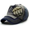 Trendy Letter Rivet Unisex Duckbill Baseball Cap