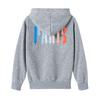 Plush Long Sleeved Pants Loose Pullover Hoodie Set For Children