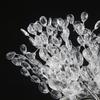 Artificial white crystal acrylic water droplet handmade  sale wedding bridal bouquet wreath hairpin DIY gift decor accessory