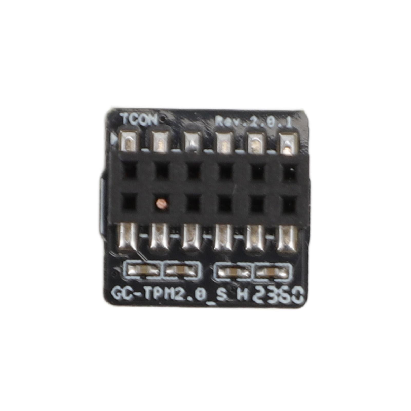 

TPM2.0 Module LPC Motherboard Encryption Security 12-1 Pin 2x6P for WIN11 2.0 System Computer Compon