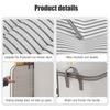Foldable Blanket Clothing Storage Bags with Lids and Reinforced Handle Bags for Bedding and Clothes Organization