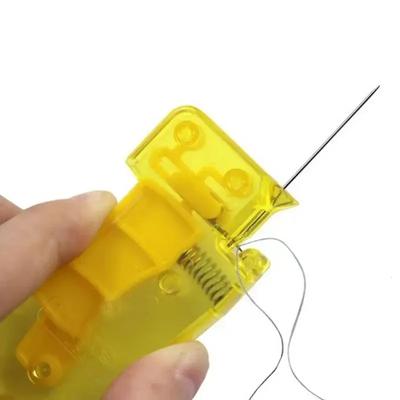 Fadenabschneider mit Kunststoffgriff, Einfädler, Nähwerkzeug, Führungsnadel für ältere Menschen, einfaches Gerät, automatisches Werkzeug, Nähzubehör