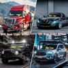 APP & Remote Truck Eyes Matrix Pixel Panel Display Screen Flexible Car Graffiti Scrolling Text Animation Light Big Truck Light