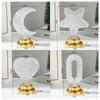Star Moon Design Table Decor Lamp Multi-Color Color Changing Lamp Bedroom Night Light  Home Decor