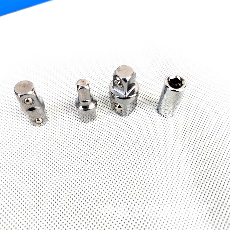 6.3mm Hex to 3/8" Socket Adapter Double-Ended Square Conversion Ratchet Wrench