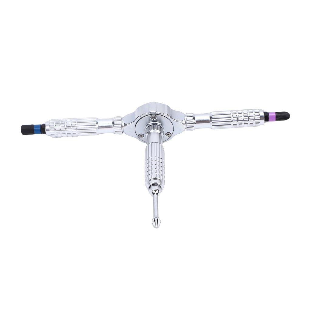 40 in 1 Screwdriver Set S2 Tool Steel Bits and 58 Teeth Ratchet Driver Detachable Handle for Furniture Electronics
