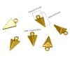 20Pcs Triangle Charms Pendant for Earrings Bracelet Necklace Jewelry Making Stainless Steel Pendants DIY Handmade Accessories