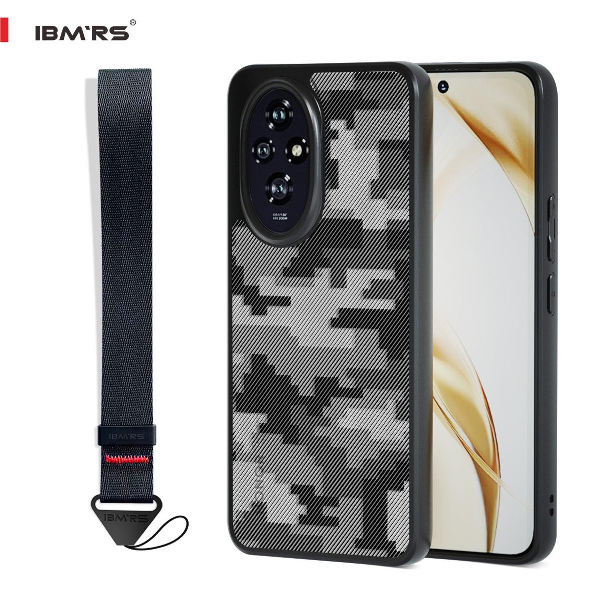 

Camouflage Phone Case with Lanyard for Honor 100/100 Pro/200/200 Pro 100 Pro