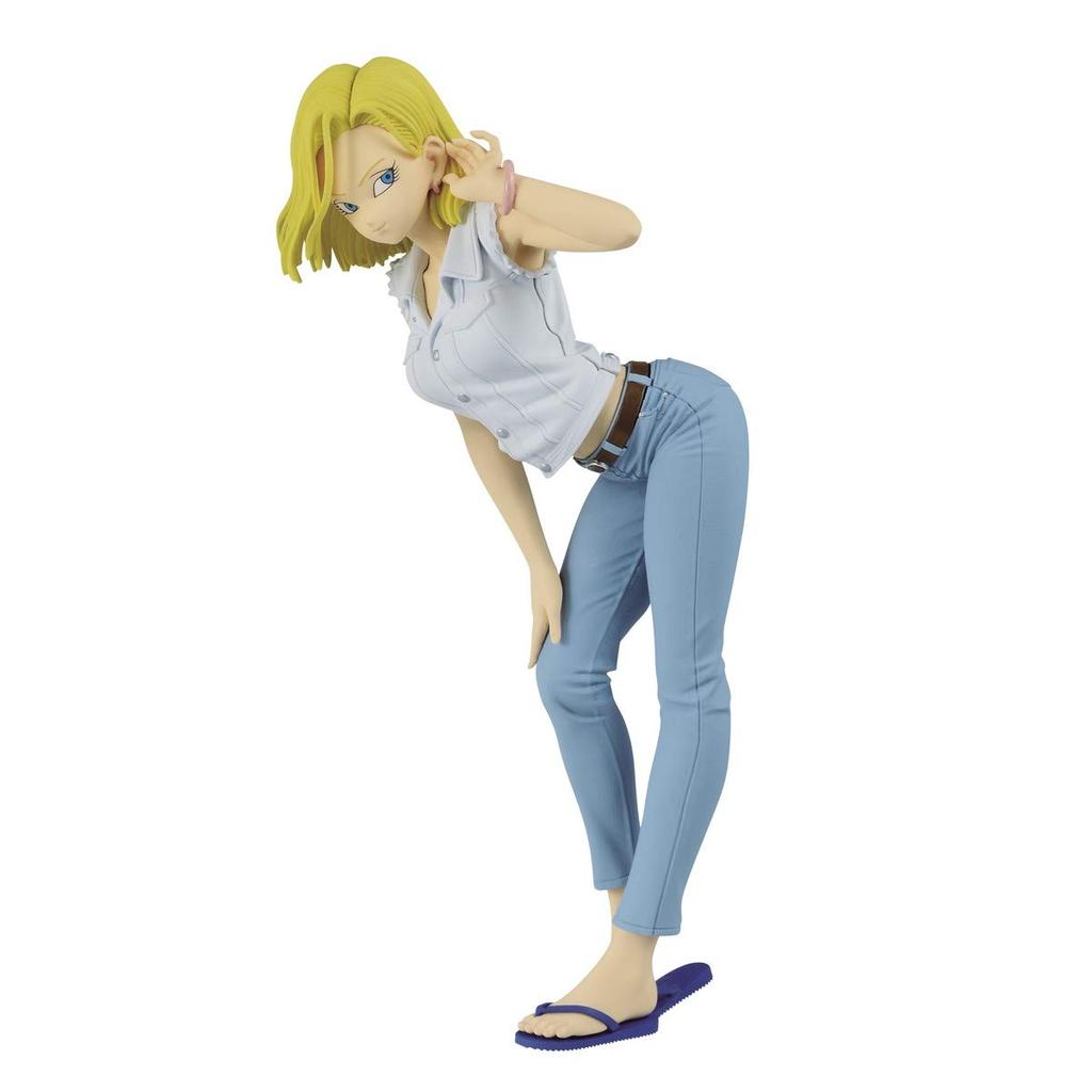 Dragon Ball Z GLITTER GLAMOURS ANDROID Android 18 Rare Color & NO.18