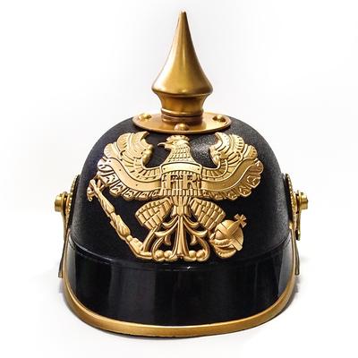 Crianças brinquedos chapéus capacete alemão prussiano retro capacetes wearable máscara decorativa cosplay prop meninos presentes