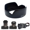 EW53 49mm Bayonets Reverse Flower Lens Hoods Cover for EF-M 15-45mm F/3.5-6.3 IS / 15-45 Mm F3.5-6.3 IS