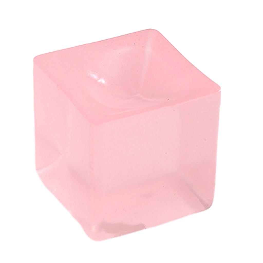Squeeze Toy TPR Ice Cube Soft Stress Relief Vent Toy Party Favor Pressure Release Toy ADD OCD Decompress Toy