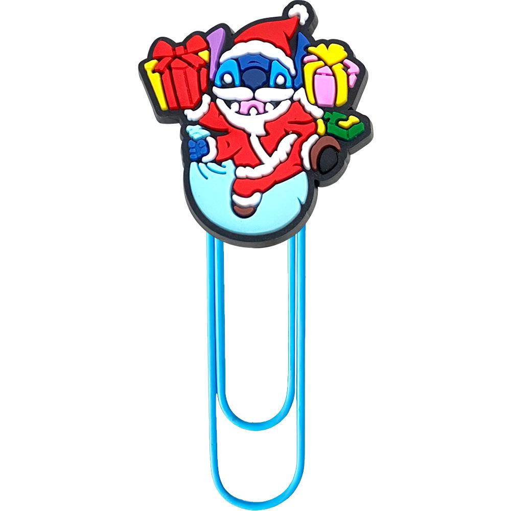 Christmas Stitch Creative Bookmark - Colorful DIY Large Paperclip for Office Supplies