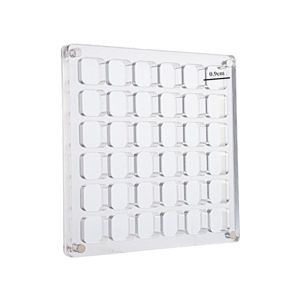 

Новая коробка-дисплей для раковины, акриловая магнитная коробка-дисплей для ракушек, декоративная безделушка в виде морской звезды, органайзер для небольших поделок, контейнер