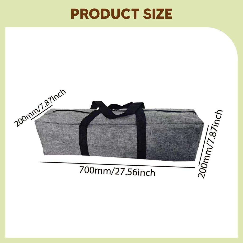 Camping Equipment Storage Bag Carry Top Handles Zippered Luggage Handbag for Sleeping Mat Canopy