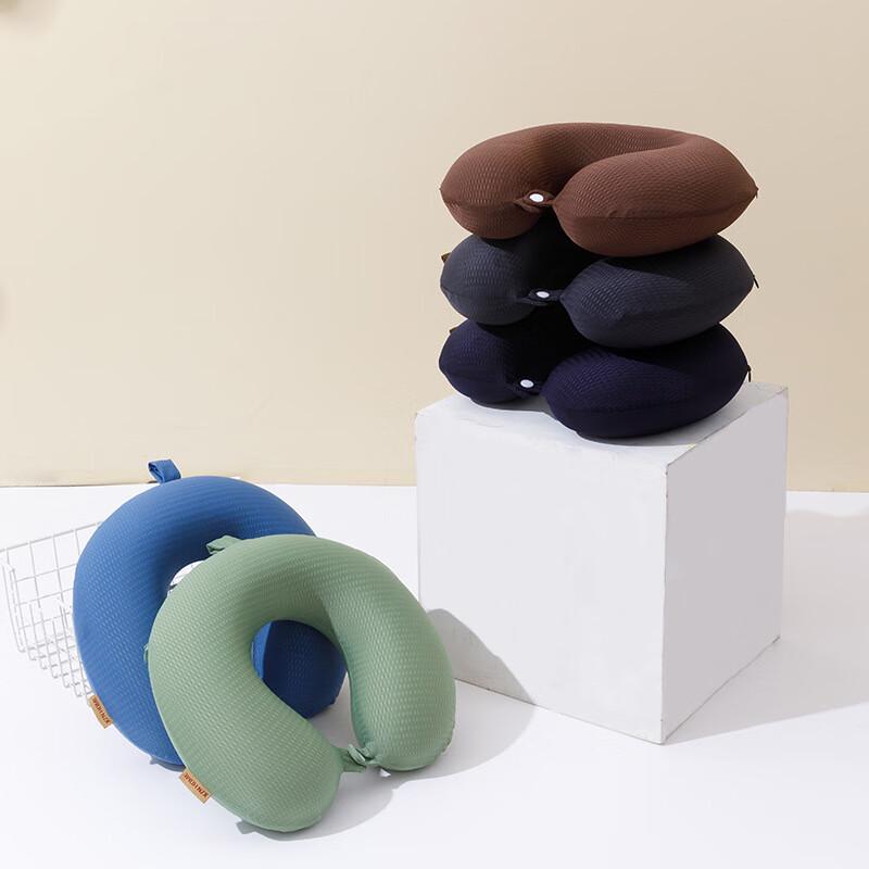 NuFeng Cooling Memory Foam U-shaped Travel Pillow