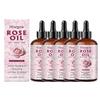 1-5x Olio di Rosa per Viso e Corpo - Olio di Rosa Biologico Pressato a Freddo per Pelle, Capelli e Unghie | Olio Idratante Vegano e Cruelty-Free per Uso Quotidiano