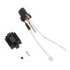 3D Printer Hotend Kit Fit for Ender-3 V3 Plus Ceramic Extruder Hot End Replacement High Flowrate Speed with Aluminum Radiator 0.2MM Nozzle