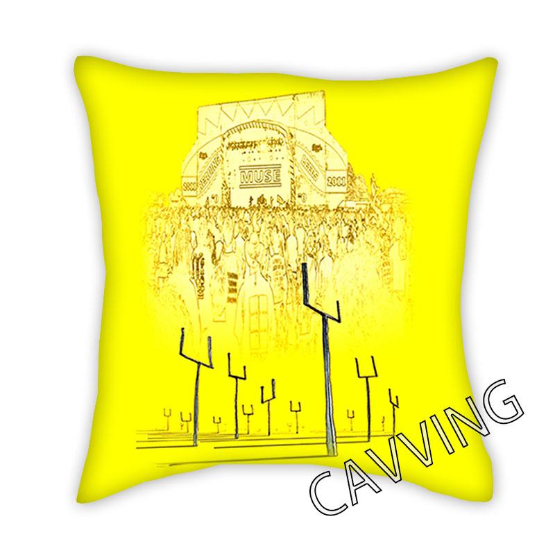 

MUSE Rock 3D-печатные декоративные наволочки из полиэстера Наволочки Квадратные наволочки на молнии Домашний декор P02
