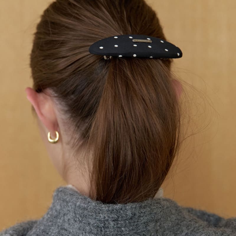 LIEBE MICH MONSTER Punkt Oval Haarnadel_2FARBEN (L253MHA030)