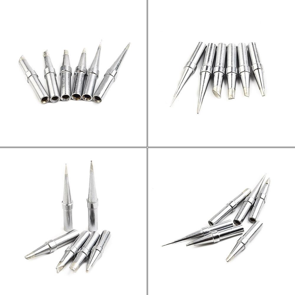 Soldering Iron Tips 6pcs For Weller WE1010NA WESD51 WES50/51 Replacement