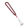 33-Bead Tassel Alloy End Rosary Tasbih Prayer Beads for Muslims
