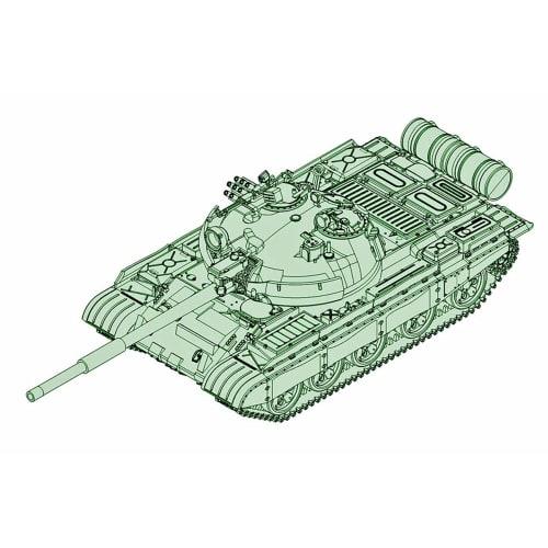 Trumpeter 1/72 Scale Soviet T-62 BDD Main Battle Tank Mod. 1984 Plastic Model Kit 07148