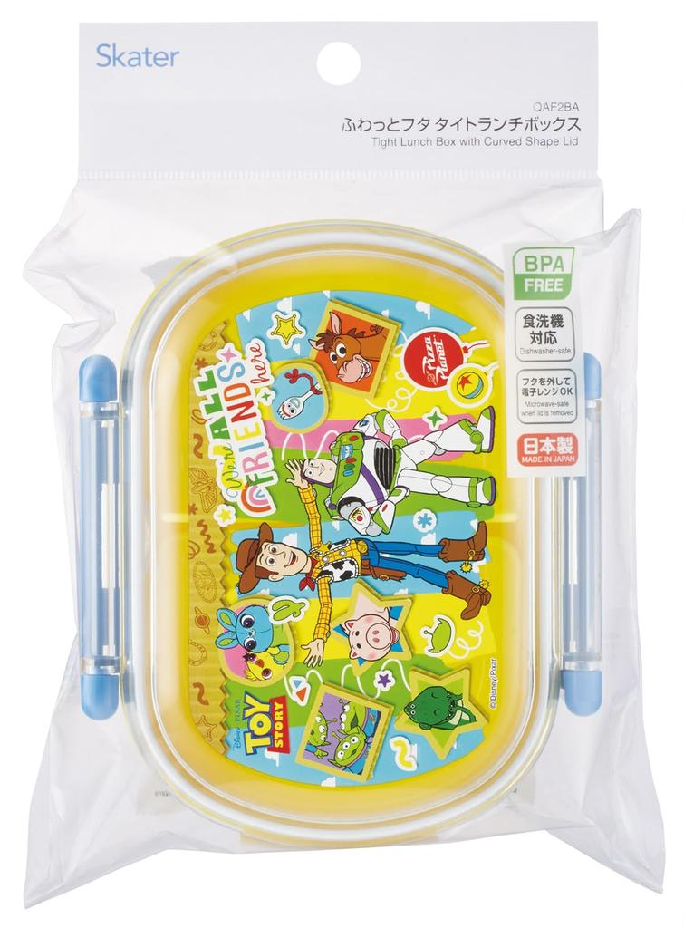 Skater Soft Lunch Single 360ml Hergestellt in Spülmaschine und Mikrowelle Disney Toy Story 26 Kinderbox, Etage, Fassungsvermögen, Japan, Sicher, Design, QAF2BA-A