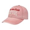 MLB Cotton Baseball Caps Unisex Pink Fashion 3ACPV185N-50COS