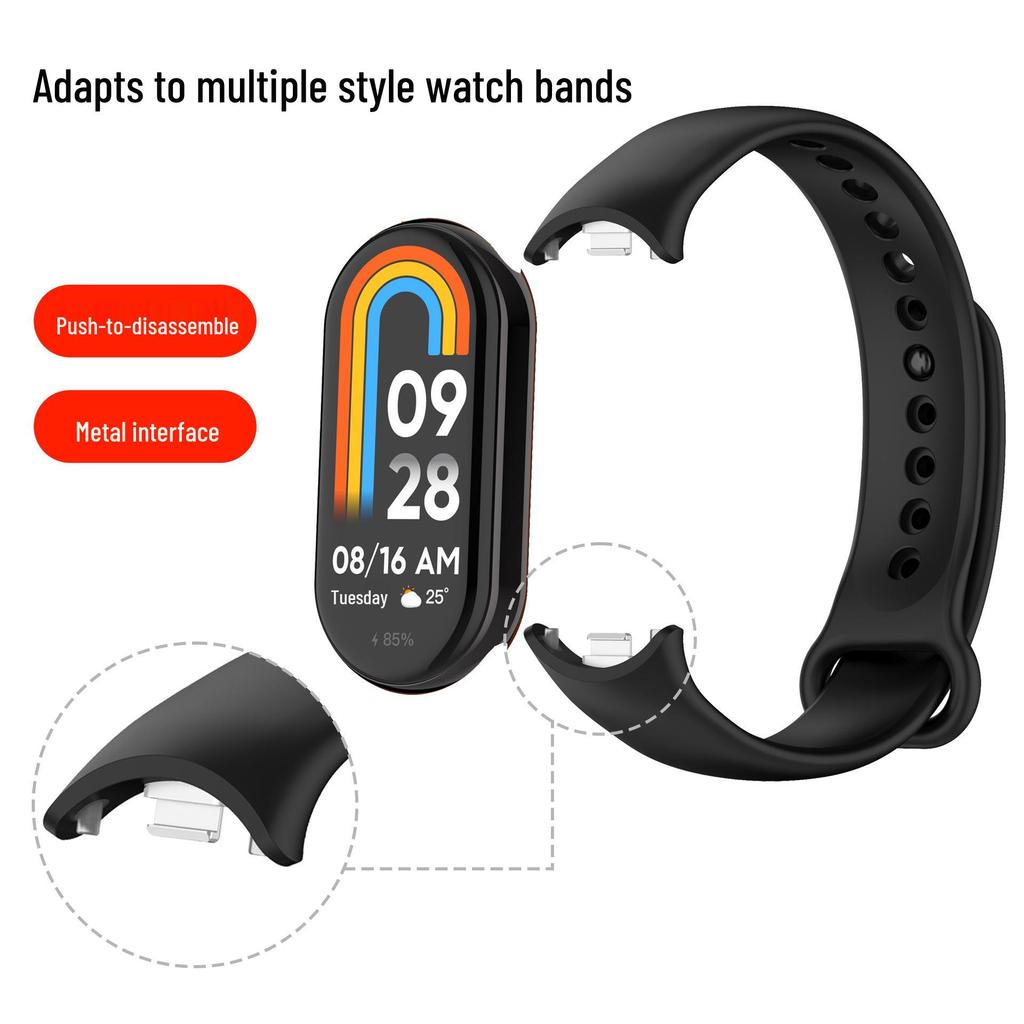 ZhiDai Náhradní sportovní náramek pro Xiaomi Mi Band 8/9