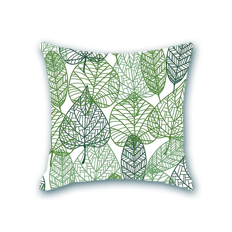Nordic Floral Soft Pillowcase for Sofa, Office, or Bedside Decor