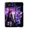 Bleach Aizen Sousuke Phone Case For Samsung Z Flip 7 6 5G Galaxy Z Flip4 Z Flip5 Z Flip3 Coque Black Hard PC Shell Protective Co