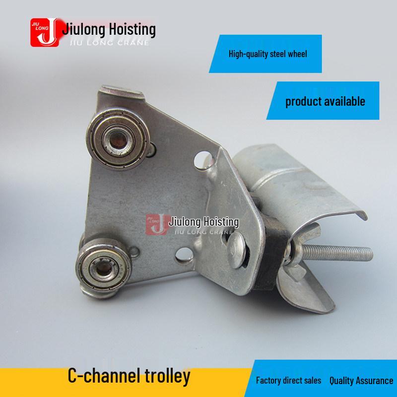 

Galvanized C-Channel Steel Pulley for Crane Rail Trolley (Sizes 30/40/50) 30C
