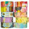 Volume 10 Geometric Masking Tape Set Basic Pattern Aesthetics Gold Foil Washi Art DIY Craft Bullet Journal Supplies Planner Scrapbooking Card