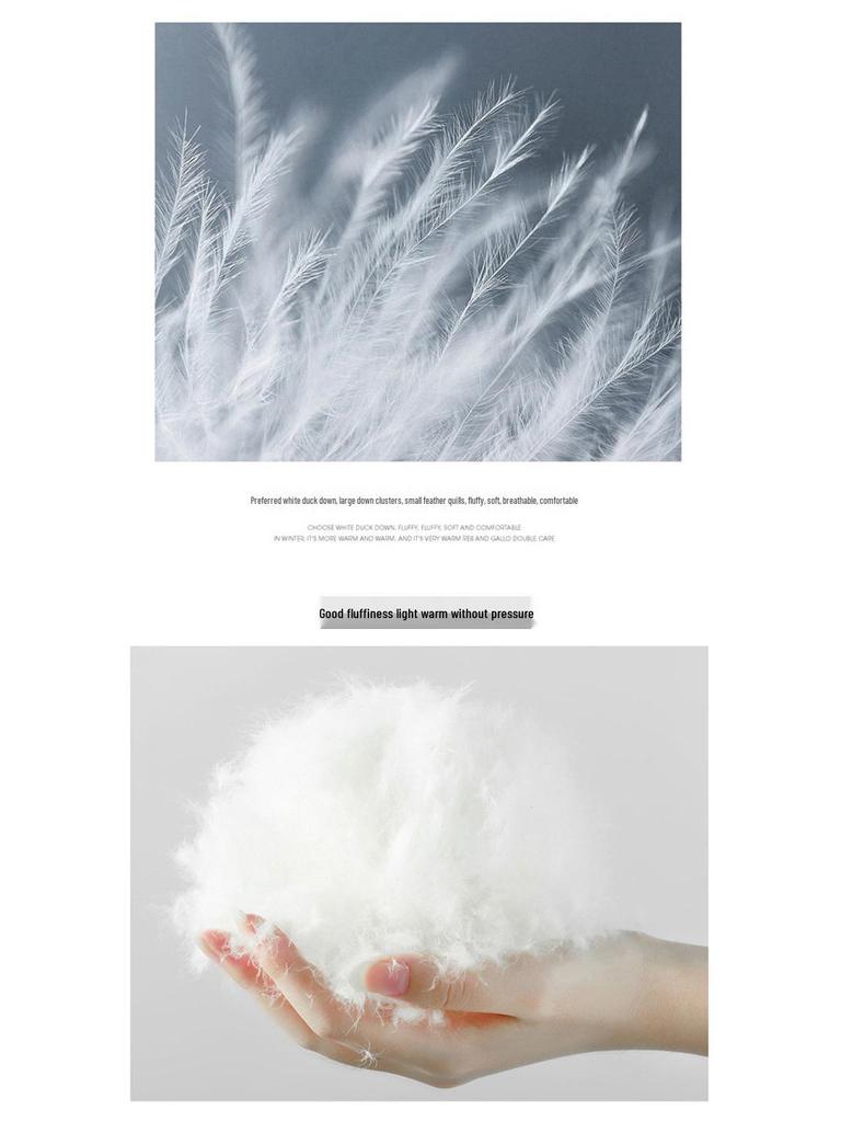 Dámská lehká péřová bunda střední délky - Zima 2024 Volný střih, Všestranná, Malá velikost, Péřový kabát ve stylu pro maminky