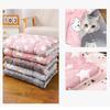 Double-Sided Pet Mat - Warm for Winter, Skin-Friendly, for Small Dogs/Medium Cats, Puppy Bed Cushion & Cat Sofa Blanket