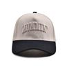 (One Size, White) Women's Baseball Cap Stylish Letter Embroidered Adjustable Breathable Wide Brim Sun Hat