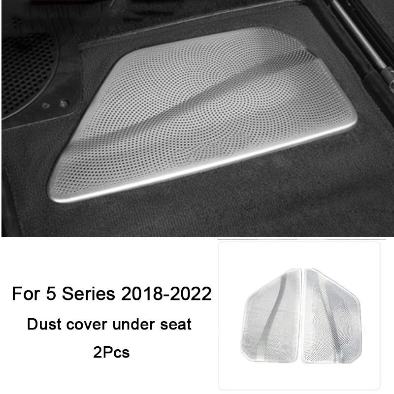 För BMW 5-serie G31 G30 2018 , Bilens dörrhögtalare dekorationsskydd A-stolpens hornskydd Interiörtillbehör