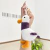 Portachiavi anatra che fa rifornimento, ciondolo, bambola bambola bambola, femminile, carino ornamento bambola di peluche boutique