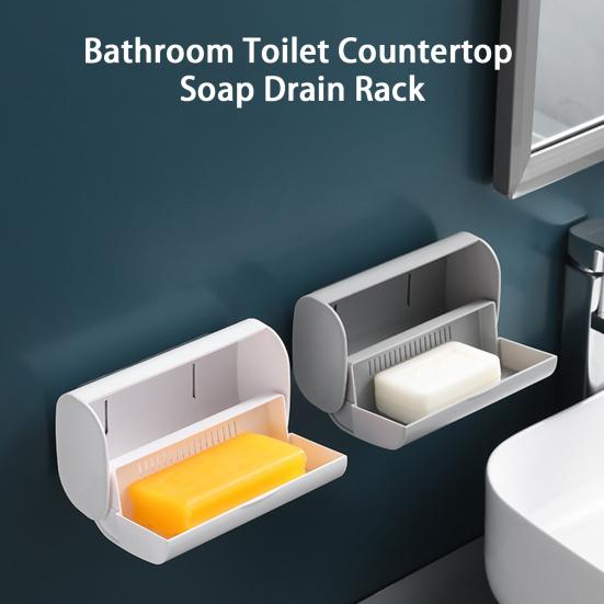 

Поднос для мыла Пыленепроницаемые бытовые принадлежности Полый дренаж Ванная комната Настенный подвесной лоток для слива мыла Полезное хранение Прочная несущая способность