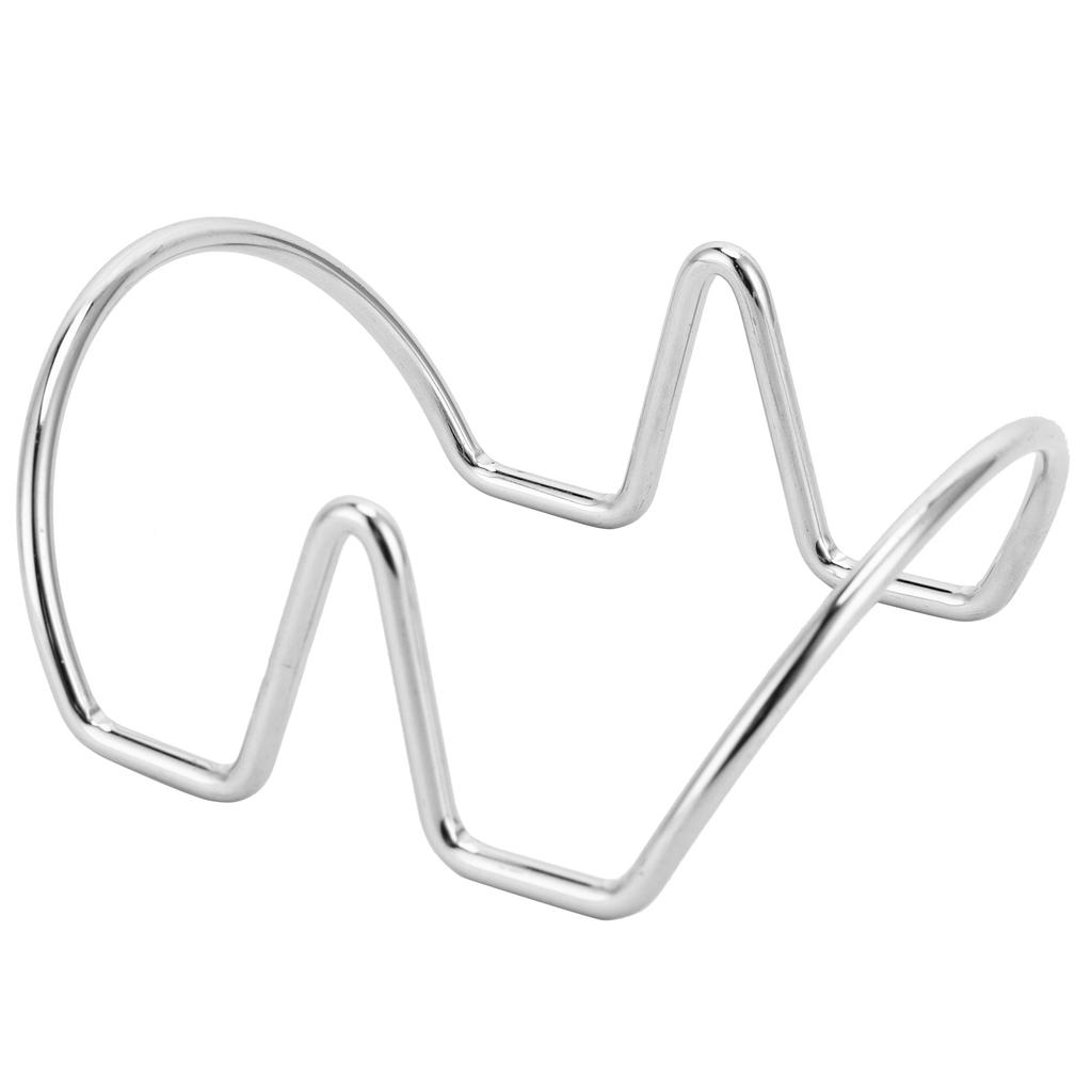 Taco Holder Stainless Steel Restaurant Mexican Taco Pancake Stand Kitchen Accessory(UShape 2 Grid )