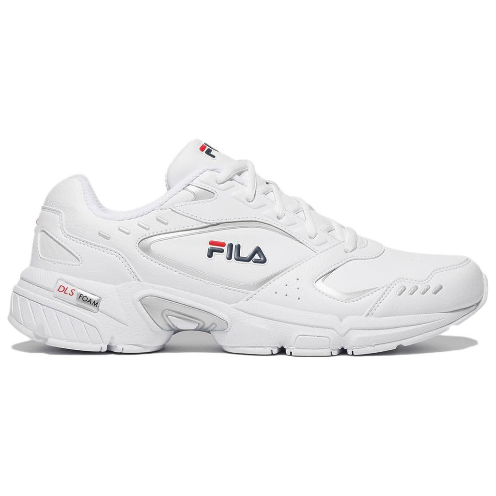 FILA Memory Decimus V2 Comfortable Lightweight Low-Top Casual Running Shoes Unisex sneaker White 1RM02844G100