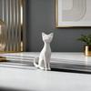 Cat Figurines Simulation Plastic Cat Refrigerator Sticker Material Miniatures Cartoon Car Cat Ornament Kids Toy_