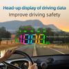 HD Universal Car M23 HUD M2S Head-up Display GPS Digital Speed Meter Color LCD Projector Windshield with Driving Safety Alarm