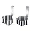 2pcs Stainless Steel Egg Poacher with Hook Poached Egg Mold Kitchen Gadgets Boiled Egg Mold  Hotpot
