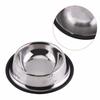 Puppy Food Holder Stainless Steel Pet Feeding Pet Bowl Water Dish Dog Bowl